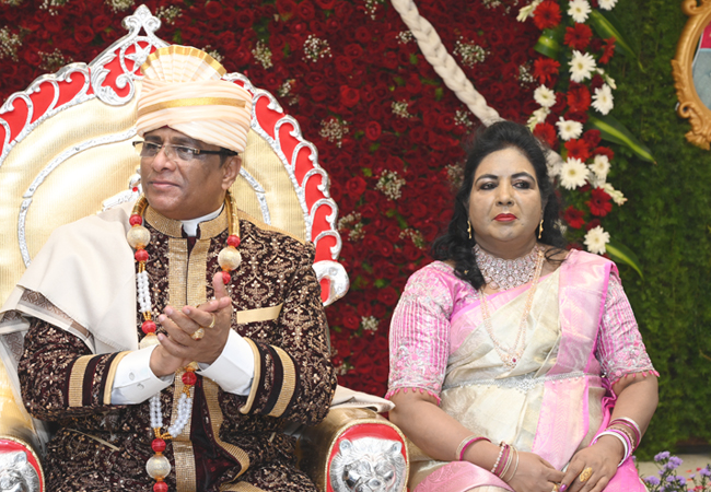 Bro Andrew Richard celebrates his 60th Birthday with grandneur amidst a large number of devotees here on Sunday, 16th, 2023, at Grace Ministry Prayer Centre Budigere in Bangalore with a myriad of wishes.